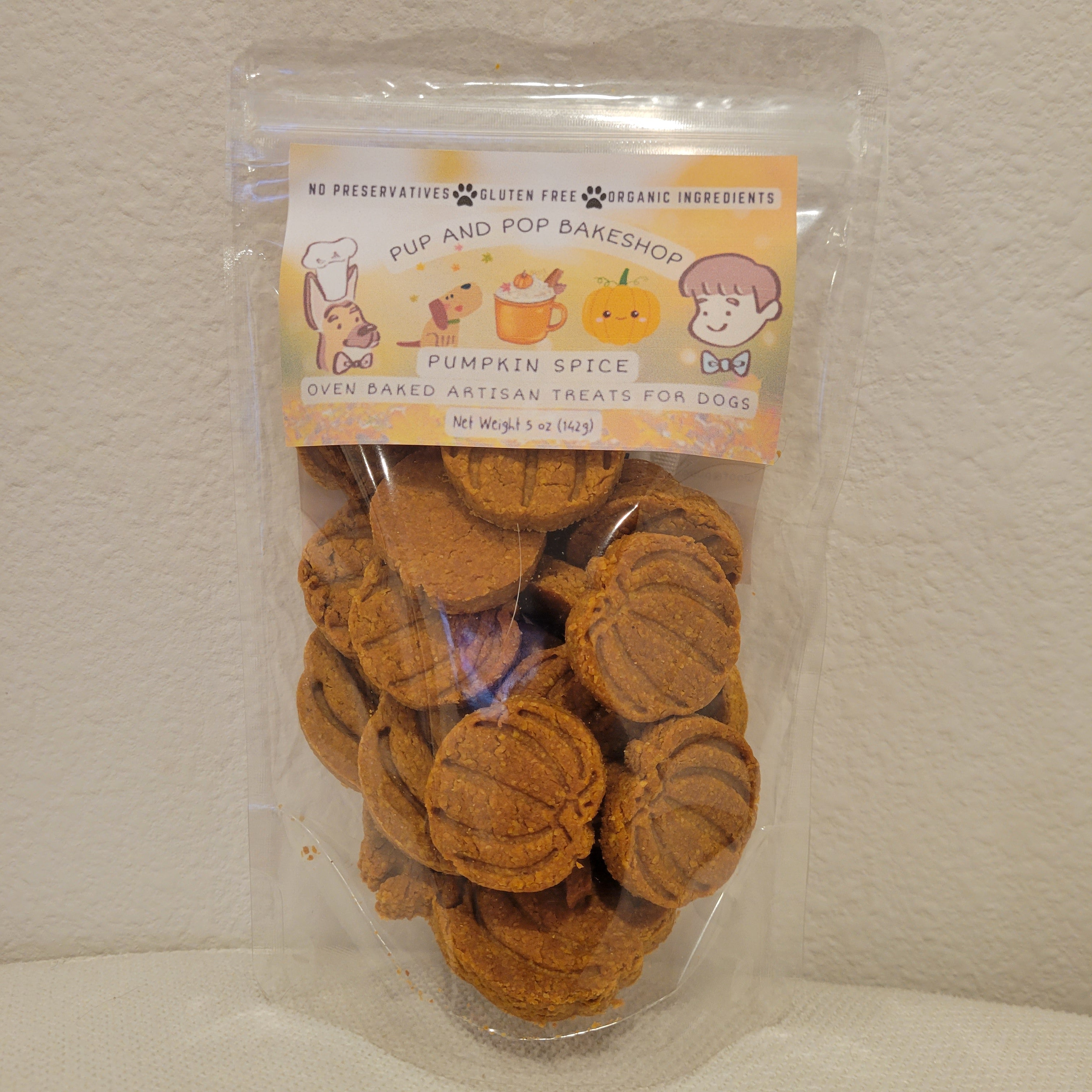 PB & Pumpkin Spice Biscuits